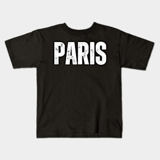 Paris Name Gift Birthday Holiday Anniversary Kids T-Shirt